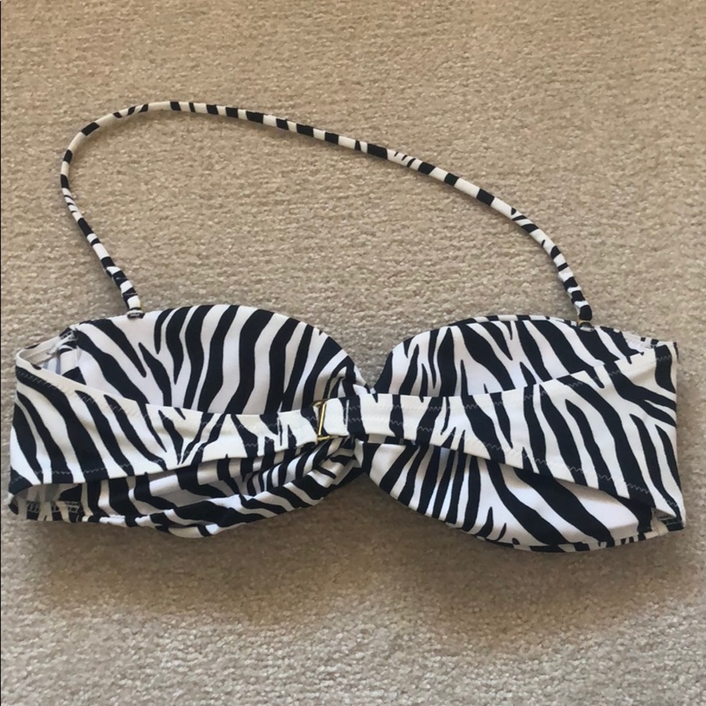 Zebra pattern bikini top - Picture 3 of 7